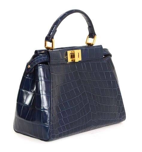 fendi peekaboo piccola|fendi peekaboo crocodile.